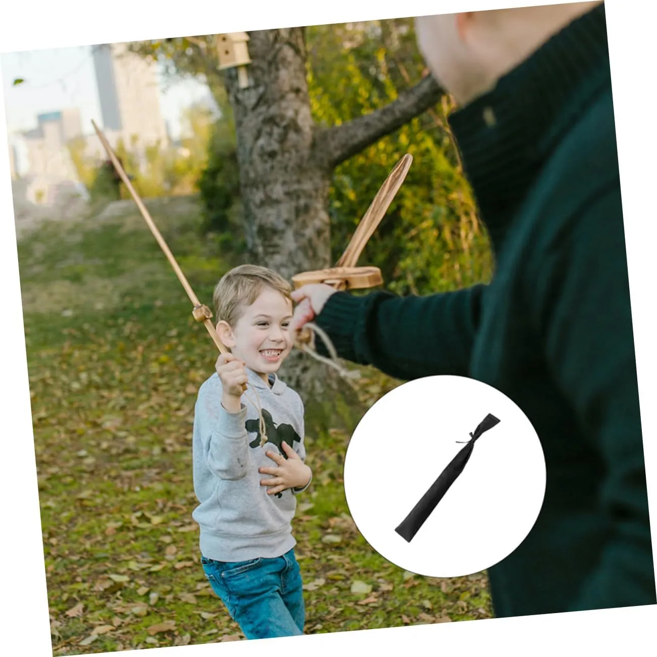 POPETPOP Sword Protection Cover Carrying Back Strap Foldable Carrying Case Small Pouch Shoulder Camp Holder