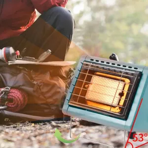 Portable Adjustable Camping Stove - Compact Outdoor Heater