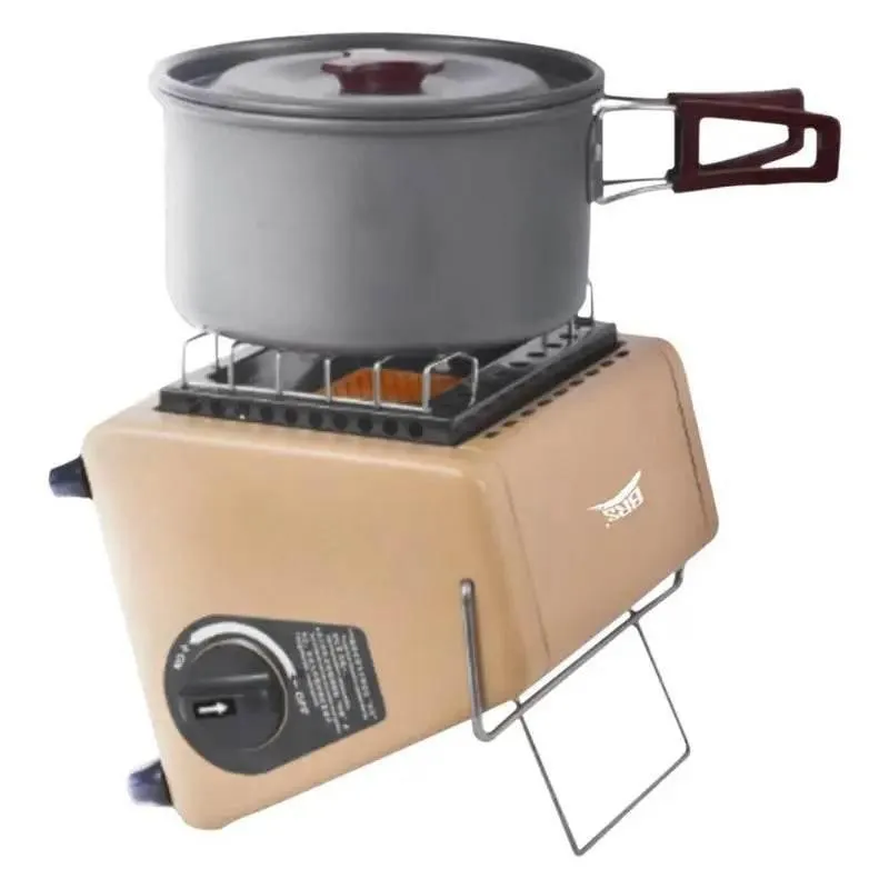 Portable Adjustable Camping Stove - Compact Outdoor Heater