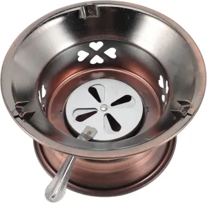 Portable Alcohol Stove Stainless Steel Camping Burner Flame Lightweight and Compact Design for Outdoor Cooking Hiking Backpacking and Hot Pot Use
