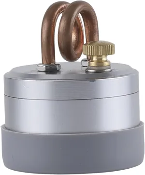 Portable Camping Stove, 50ml Mini Alcohol Stove with Non-Slip Pad, Portable Metal Burner for Camping, Backpacking, Hiking