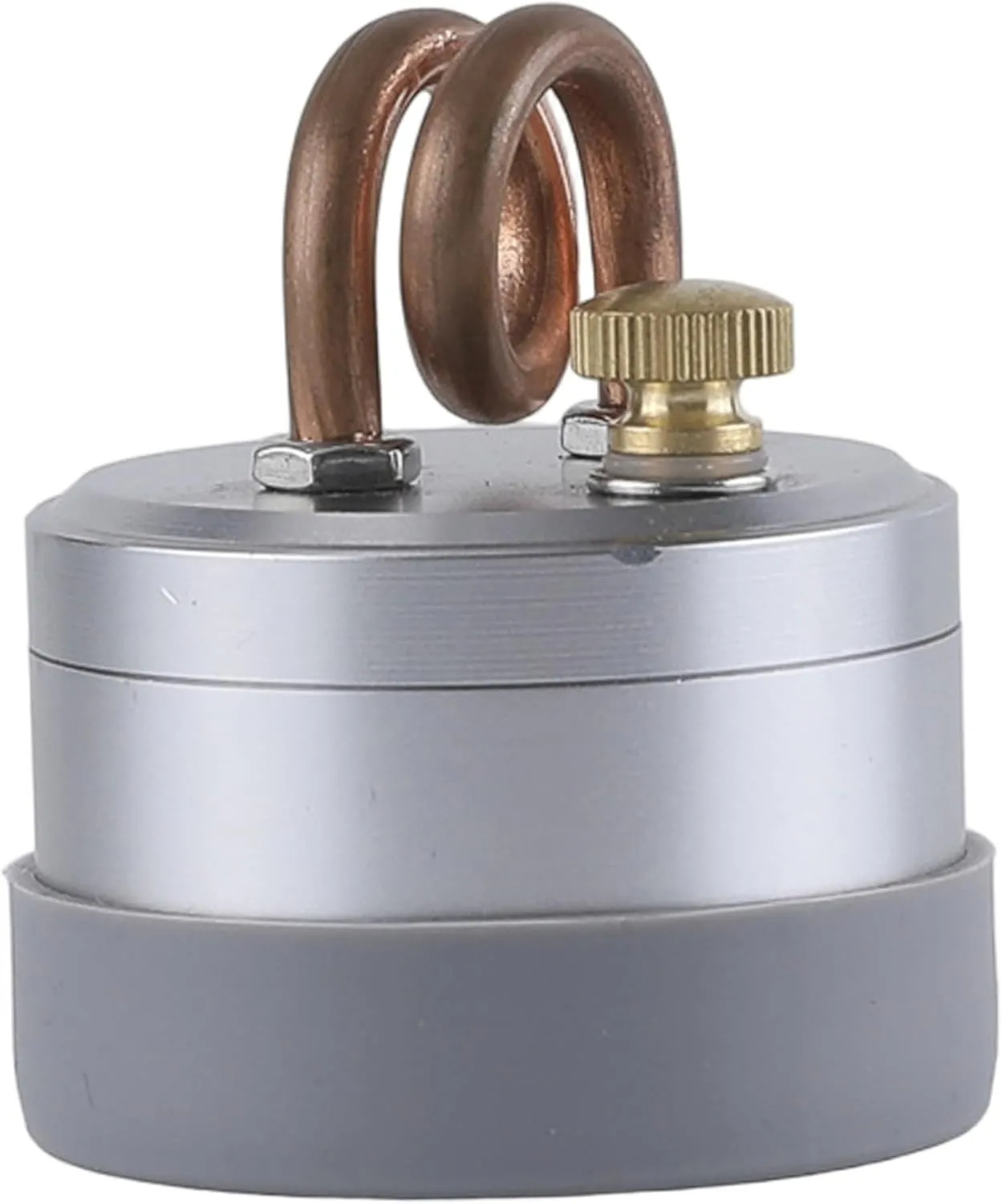 Portable Camping Stove, 50ml Mini Alcohol Stove with Non-Slip Pad, Portable Metal Burner for Camping, Backpacking, Hiking