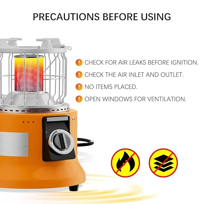 Portable Camping Stove Heater ( colour on availability)