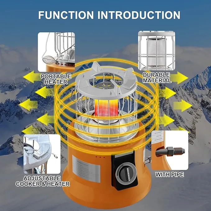 Portable Camping Stove Heater ( colour on availability)