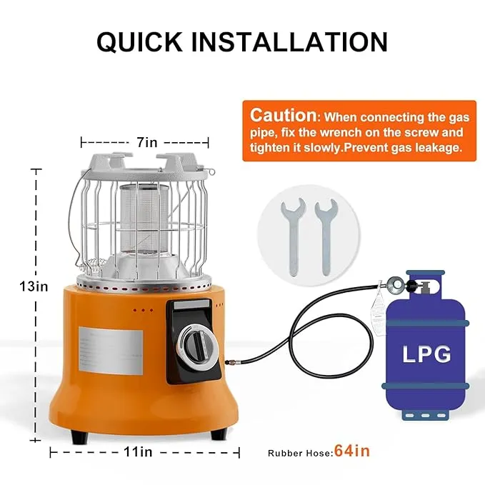 Portable Camping Stove Heater ( colour on availability)