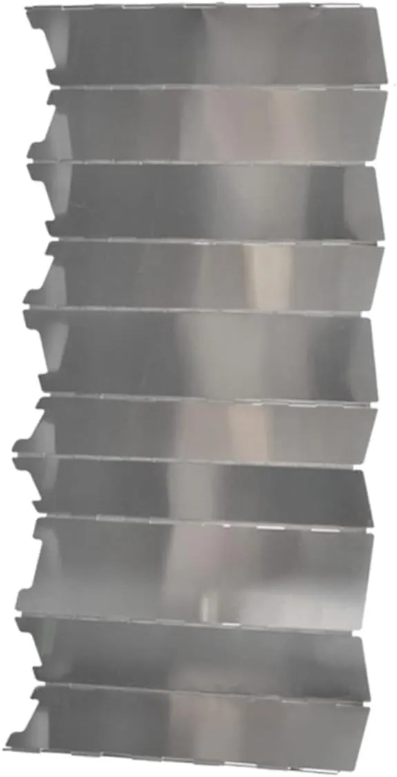 Portable Camping Stove Windscreen 10 Plate Aluminum Wind Deflector Easy to Carry Fold for Outdoor Cooking