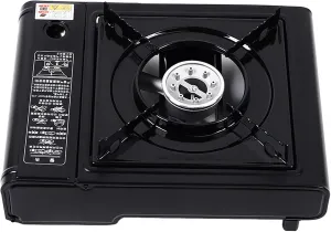 Portable Gas Stove, Camping Stove High Power Butane Stove Windproof Mini Stove for Camping, Picnics, Hiking, BBQ