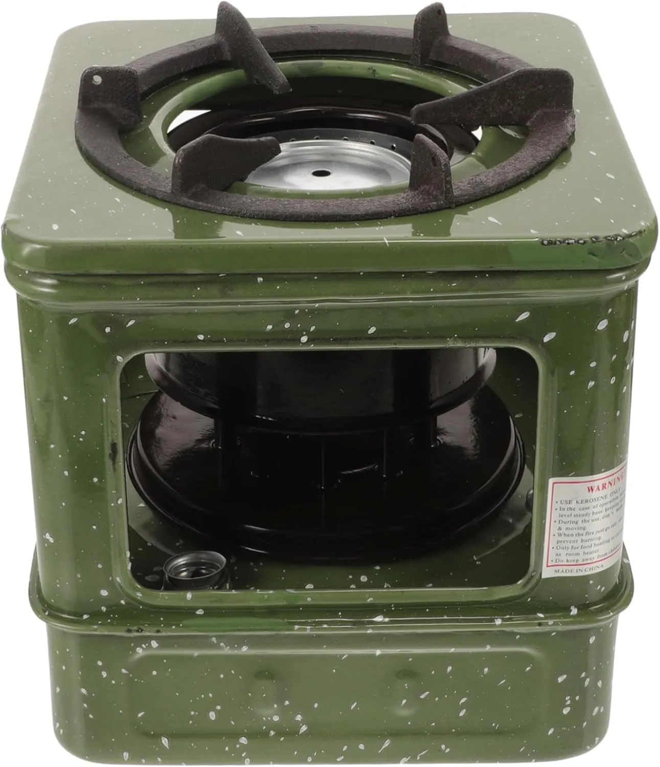 Portable Kerosene Stove for Outdoor Cooking Compact Bbq Heater Easy Kerosene Addition for Camping Indoor Use Construction Person Capacity
