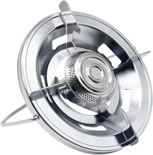 Portable Outdoor Camping Stove Lightweight Backpacking Gas Burner for Camping Hiking and Emergency Cooking for Gas Canisters Compact and Efficient Design