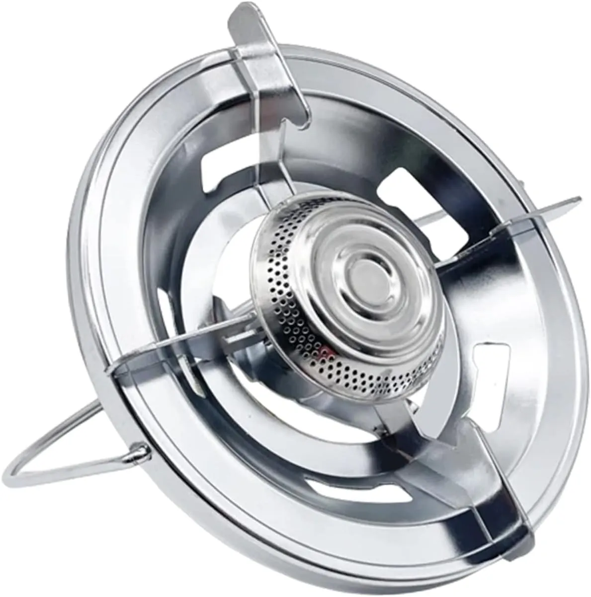 Portable Outdoor Camping Stove Lightweight Backpacking Gas Burner for Camping Hiking and Emergency Cooking for Gas Canisters Compact and Efficient Design