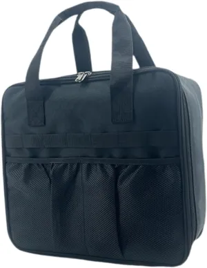 Portable Outdoor Cooking Gear Storage Bag for Camp Stove and Gas Tank, Black