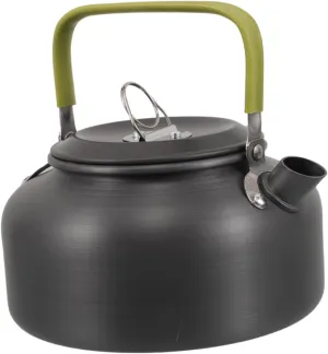 Portable Outdoor Multi Function Kettle Aluminum Alloy Tea Pot for Camping Hiking and Travel Sturdy Lightweight and Leakproof Design for Boiling Water Brewing Tea and Coffee