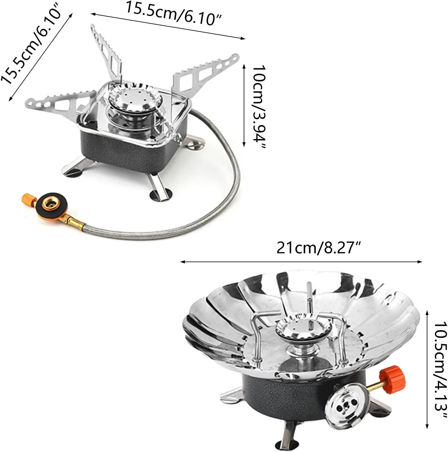 Portable Outdoor Stove Compact Camping Foldable for Hiking Andnics Cookingsils/B03