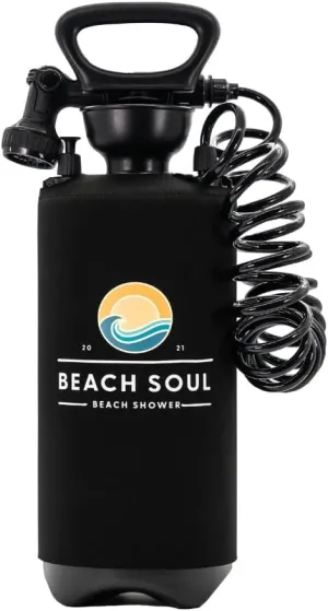 Portable Pressurized Shower – Original 2.1G - Manual Pump System - Insulated Cover for Hot/Cold Water - Perfect as a Camp, Surf, Beach, Dog and Outdoor Shower - No Power Needed