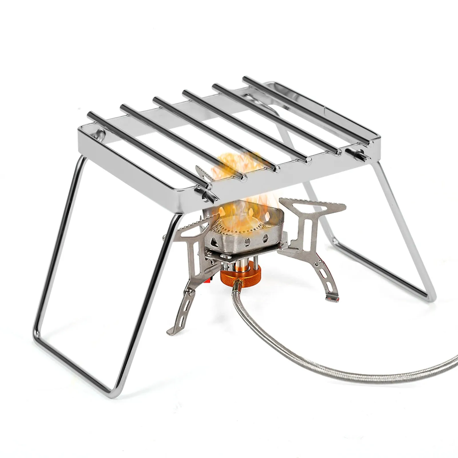 Portable Stainless Steel Folding Campfire Grill