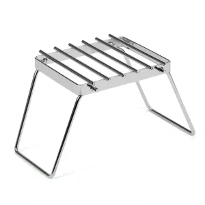 Portable Stainless Steel Folding Campfire Grill