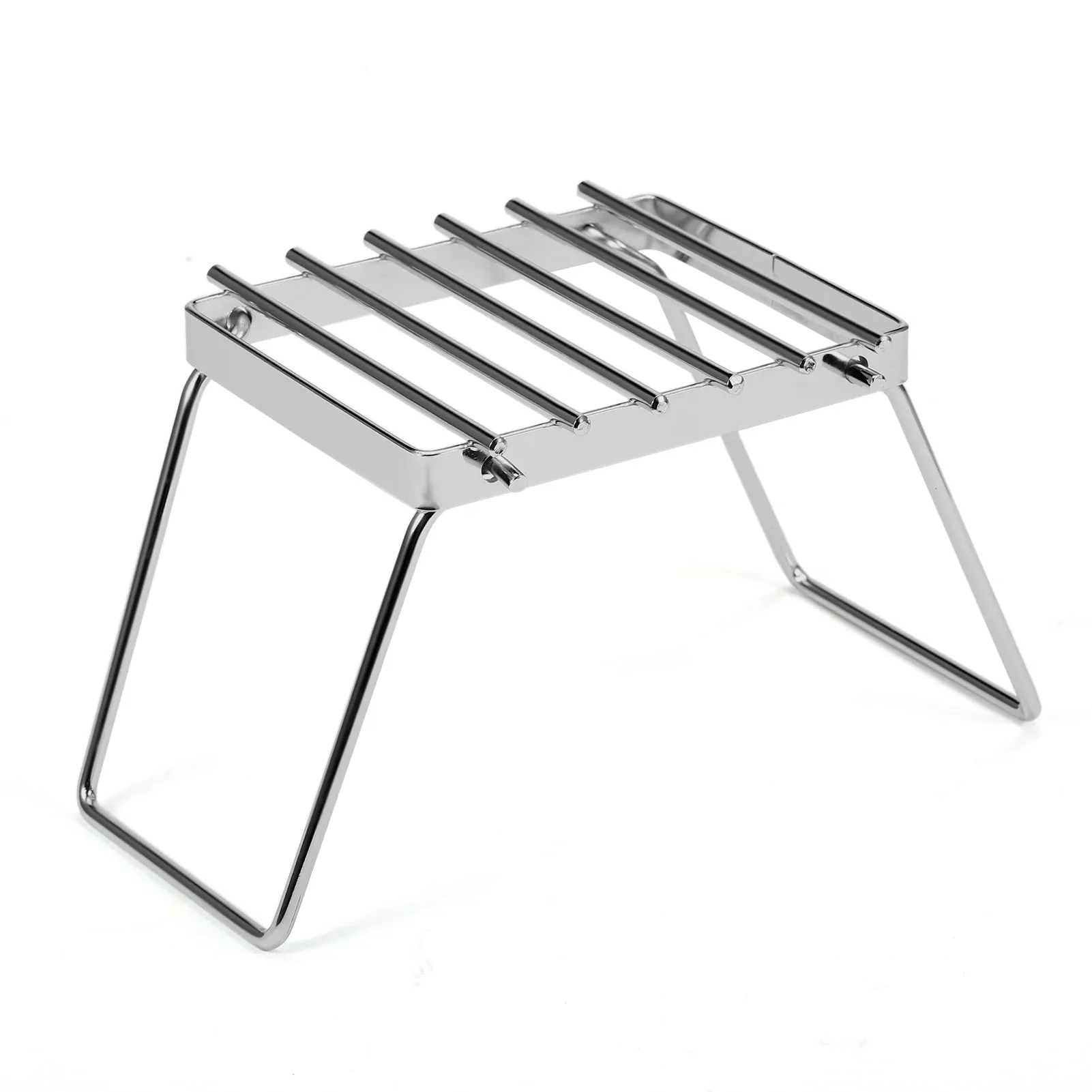Portable Stainless Steel Folding Campfire Grill