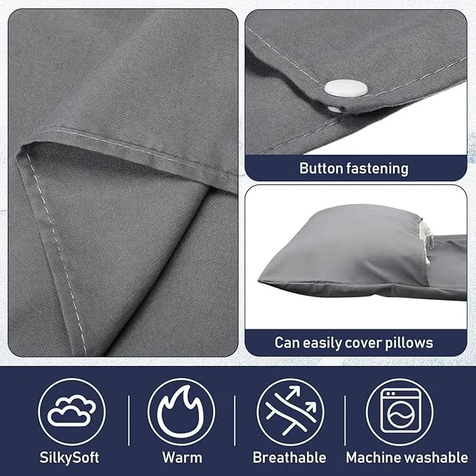 Preboun 4 Pcs Sleeping Bag Liner Ultralight Adult Sleep Sack Travel Camping Sheets Self Tan Sleep Sack Lightweight Sleeping Bags for Adults and Kids Hotels Camping Hiking Backpacking Bed
