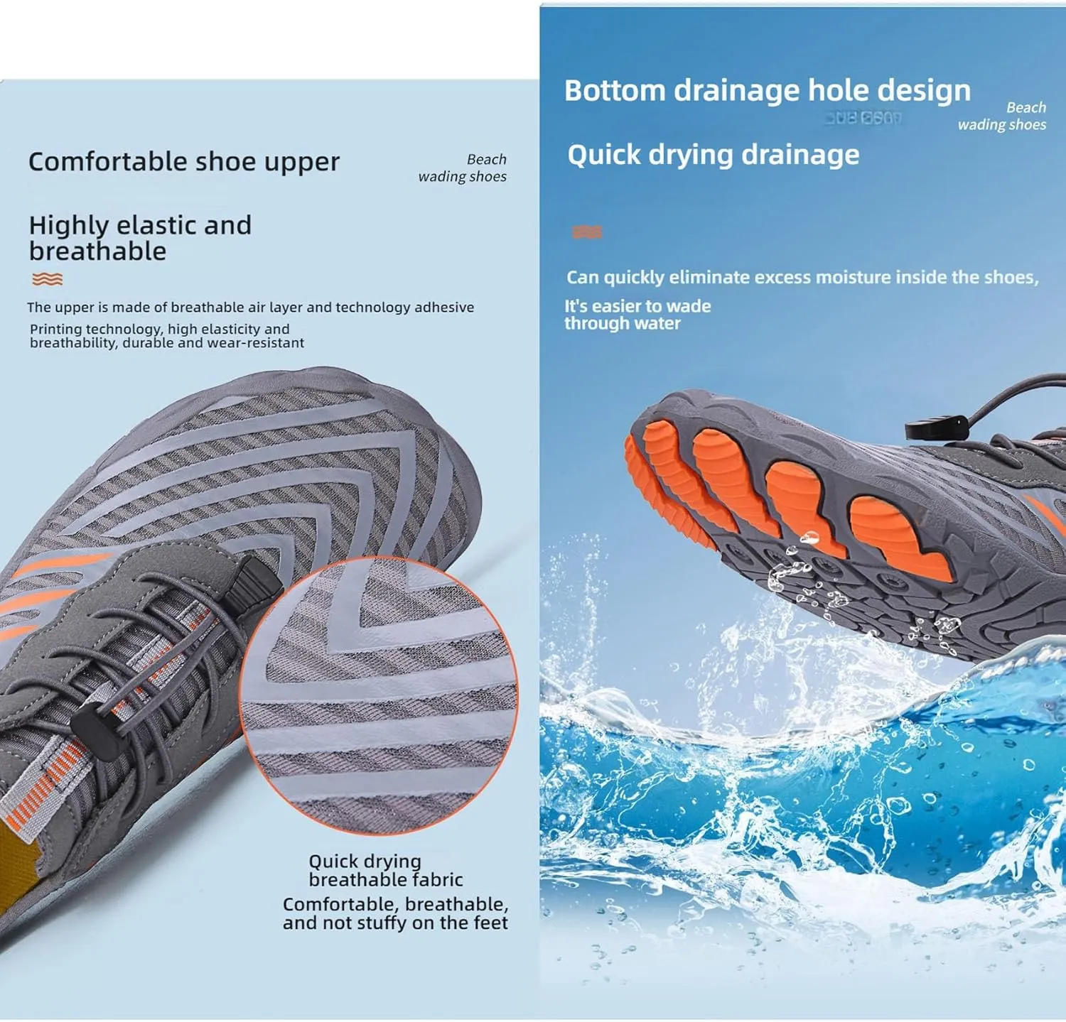 Pro Barefoot Hiking Shoes for Women & Men - Minimalist, Breathable, Quick-Dry, Zero Drop, Non-Slip Trail Running Footwear with Wide Toe Box