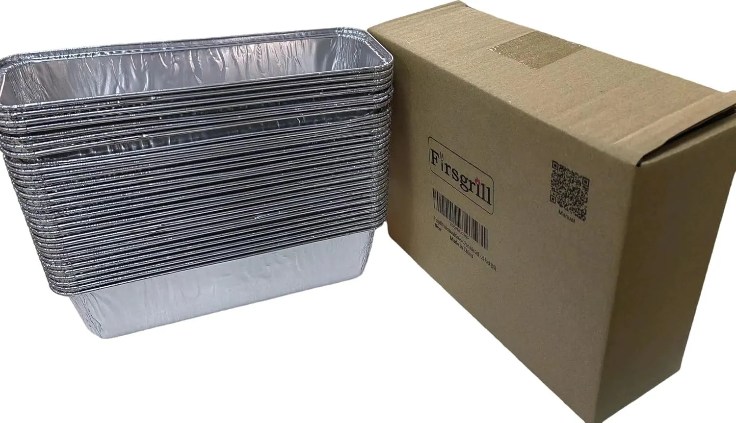 Professional Grease Liners Heavy-Duty Disposable Aluminum Foil Drip Pans for Camp Chef Portable Grill - 30 Pack (30)