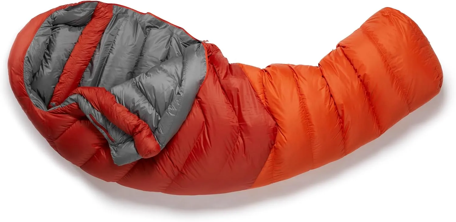 Rab Alpine Down Sleeping Bag for Climbing, Camping, & Backpacking