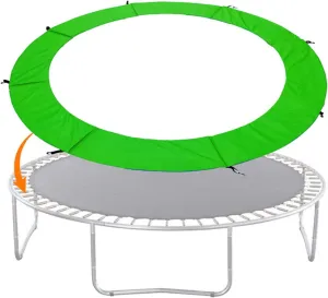 Replacement Trampoline Cover, Replacement Trampoline Safety Pad Mat, Water-Resistant Trampoline Protection Mat, UV-Resistant Tear-Resistant Spring Cover Surround Pad for Round Frames