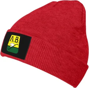 Rionegro Águilas Knit Hat Cap Skull Cap Beanie Hat Warm Cap Red Hat for Men Women