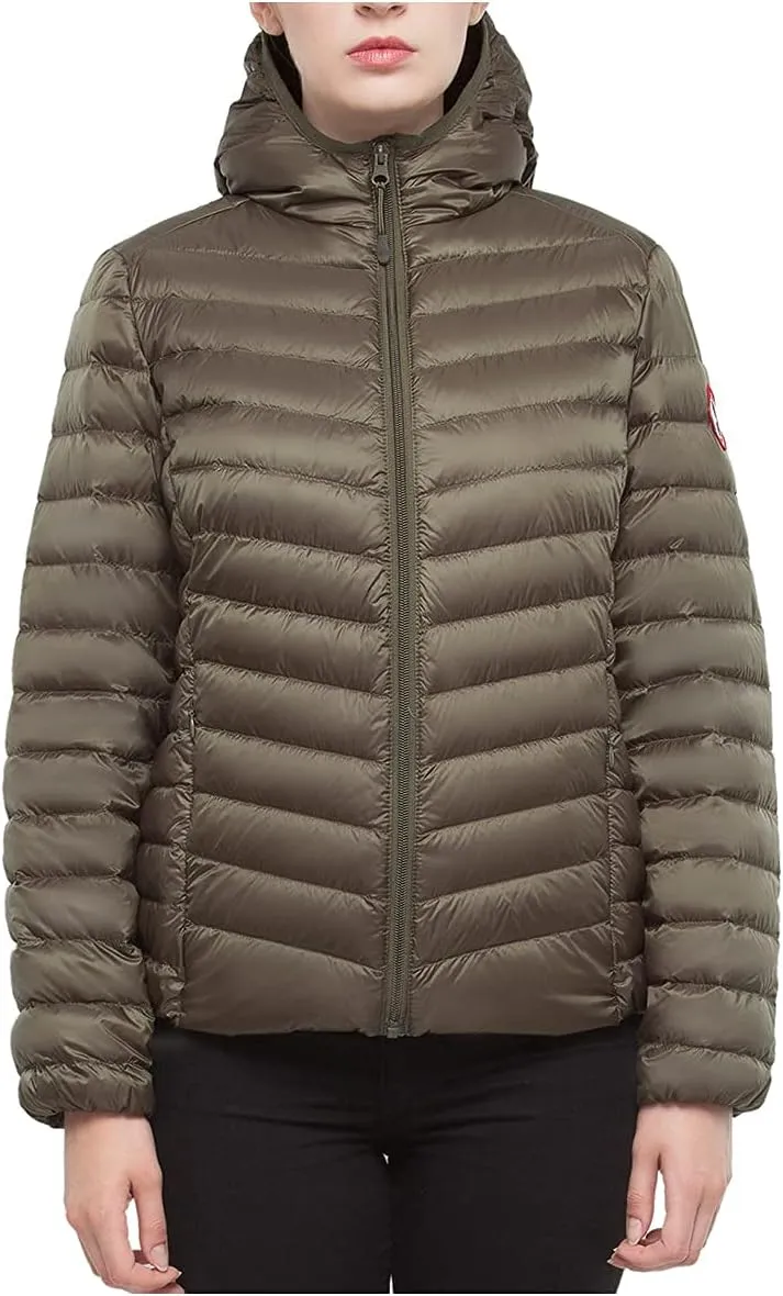 Rokka&Rolla Women's Lightweight Packable Down Puffer Jacket Coat