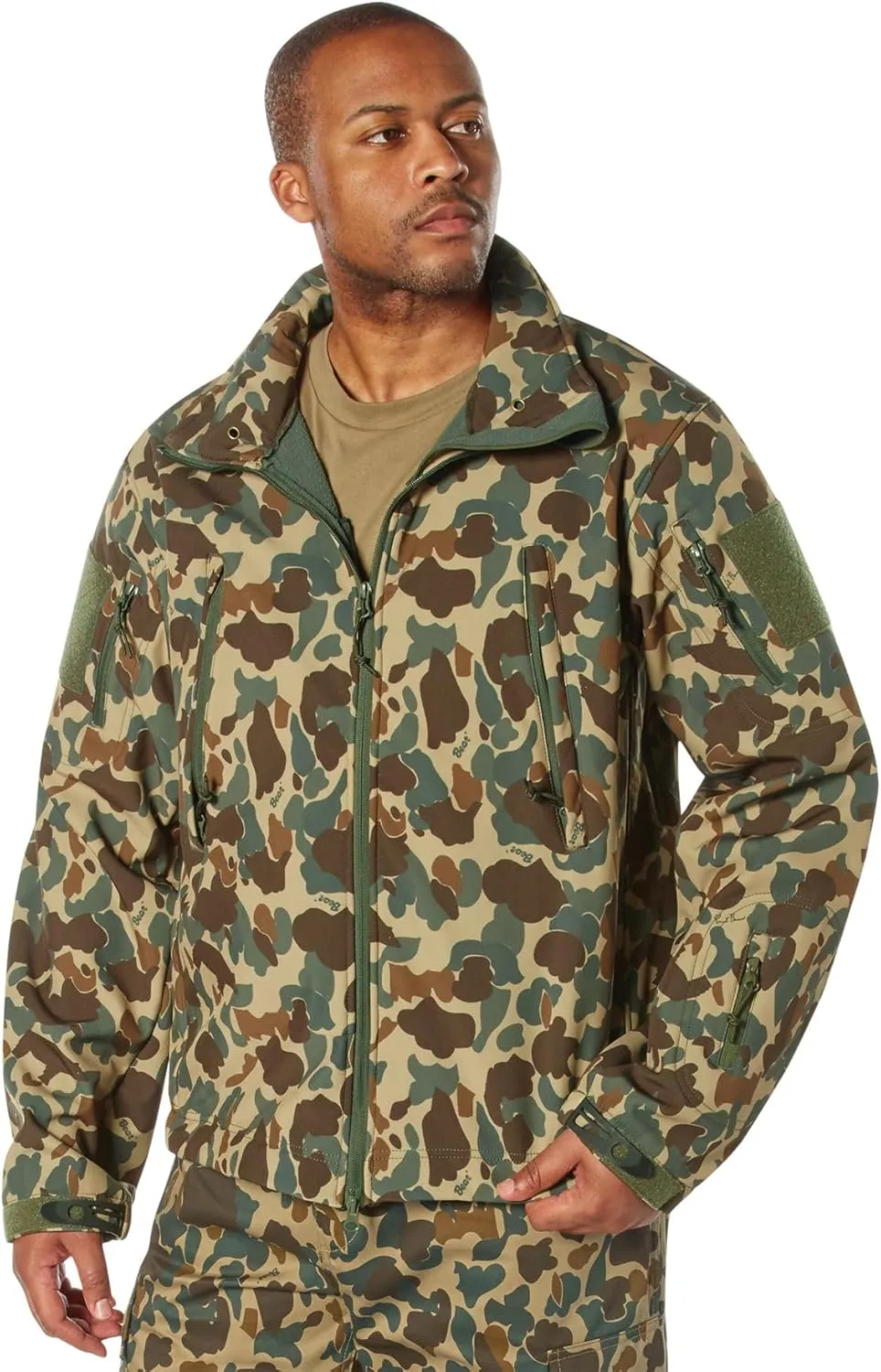 Rothco X Bear Archery Fred Bear Camo Special Ops Soft Shell Jacket