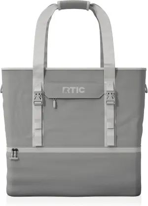 RTIC 2-in-1 Chillout Bag Soft Insulated Cooler Tote, Portable, for Lunch, Beach, Travel, Drink, Beverage, Car, Camping, Picnic, 24-Can Capacity,