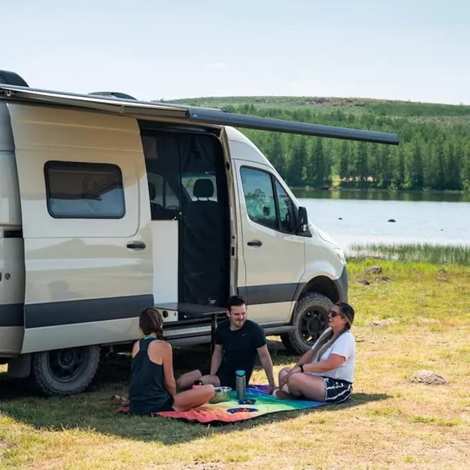 Rumpl Everywhere Mat | Lightweight Ground Cover for Hiking, Camping, Traveling, Picnics | 52" x 75"