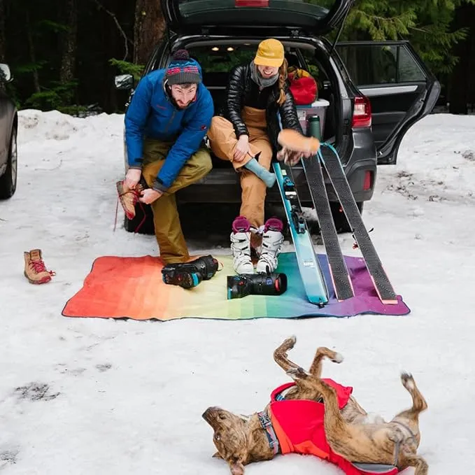 Rumpl Everywhere Mat | Lightweight Ground Cover for Hiking, Camping, Traveling, Picnics | 52" x 75"