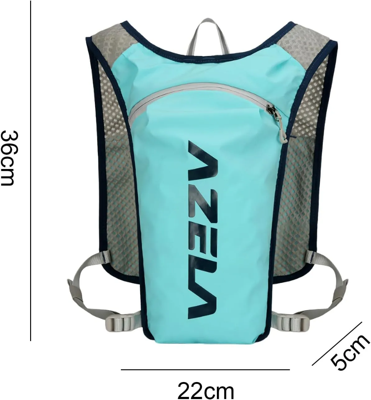 Running Vest,Hydration Running Vest Without Water Bladder & Water Bottle,Hiking Running Backpack for Men and Women