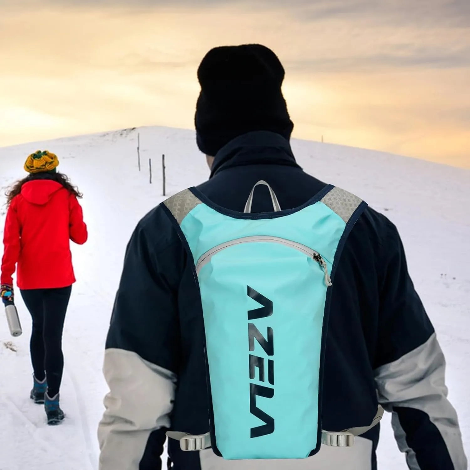 Running Vest,Hydration Running Vest Without Water Bladder & Water Bottle,Hiking Running Backpack for Men and Women