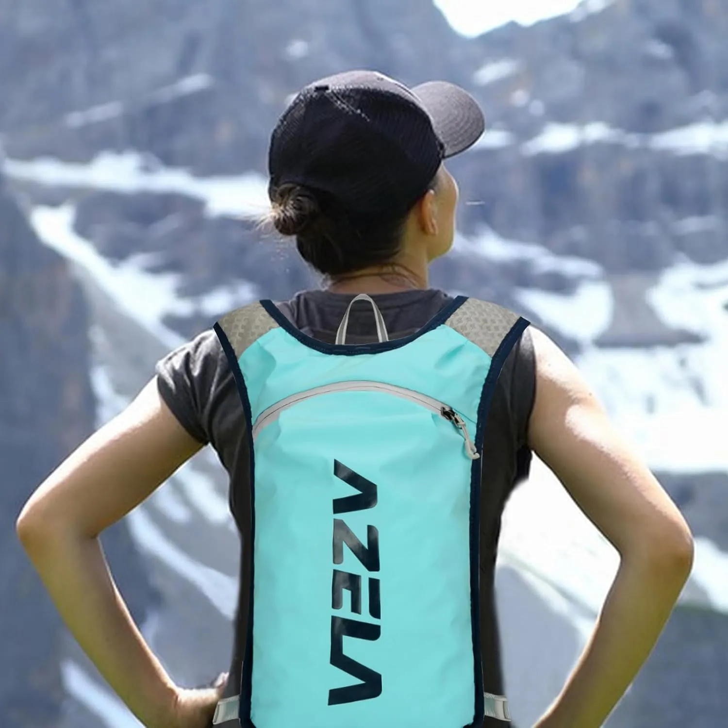 Running Vest,Hydration Running Vest Without Water Bladder & Water Bottle,Hiking Running Backpack for Men and Women