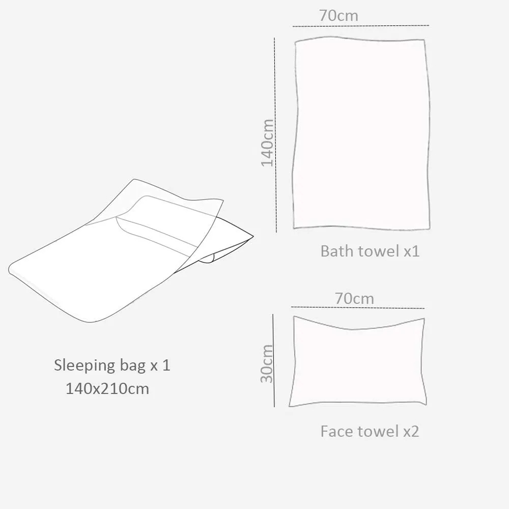 Rynx | Disposable sleeping bag inner bag for travel hotel business trip use sleeping bag portable and breathable