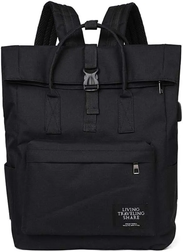 School bags backpacks roll-up campus backpacks for men and women 16-inch computer bags large backpacks-green_16 inch