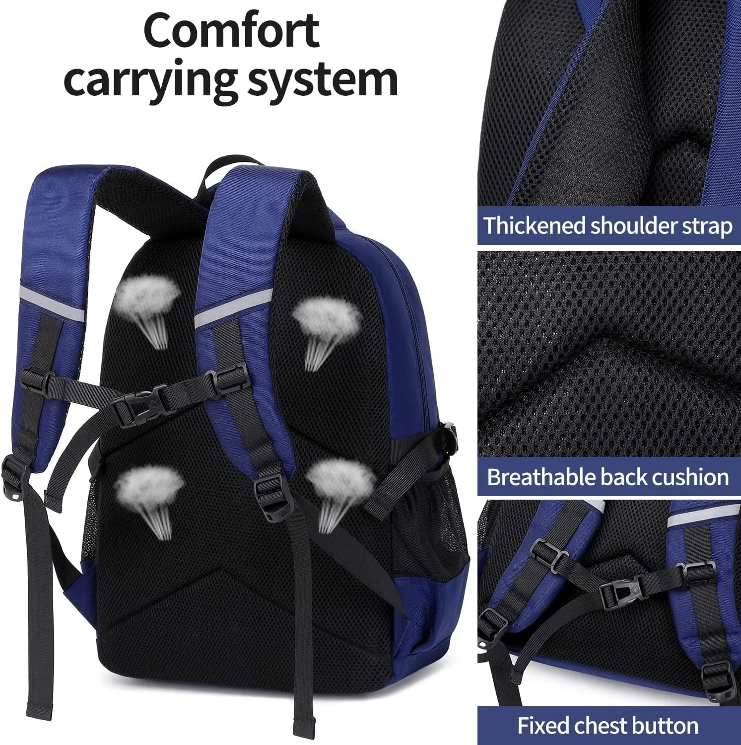 School School Primary Gifts,Blue Bookbags Kids Boys School Backpack Bags Trustworthy service Middle Elementary Spaceman for Sturdy Shipping updates Lightweight School