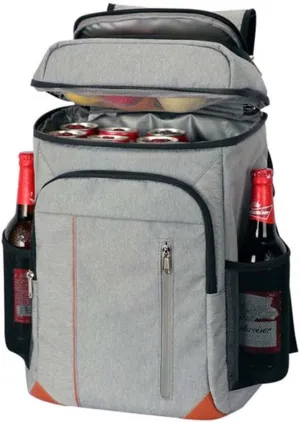 SCOSAO Backpack Cooler Insulated Leak Proof, Insulated Back Pack 22L Large Capacity, Lightweight Beach Travel Camping Lunch Backpack for Men and Women