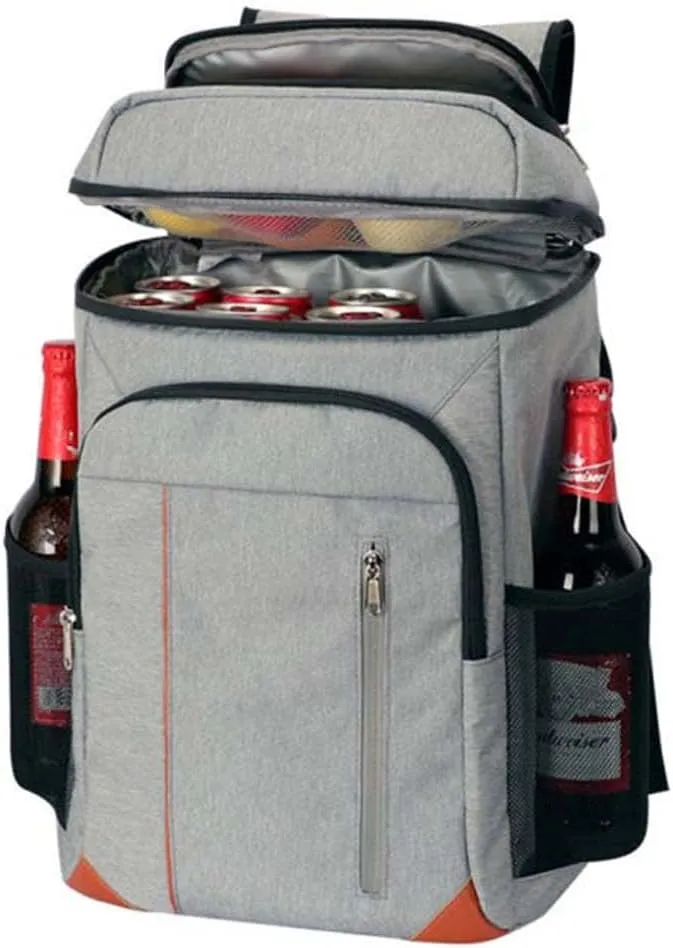 SCOSAO Backpack Cooler Insulated Leak Proof, Insulated Back Pack 22L Large Capacity, Lightweight Beach Travel Camping Lunch Backpack for Men and Women