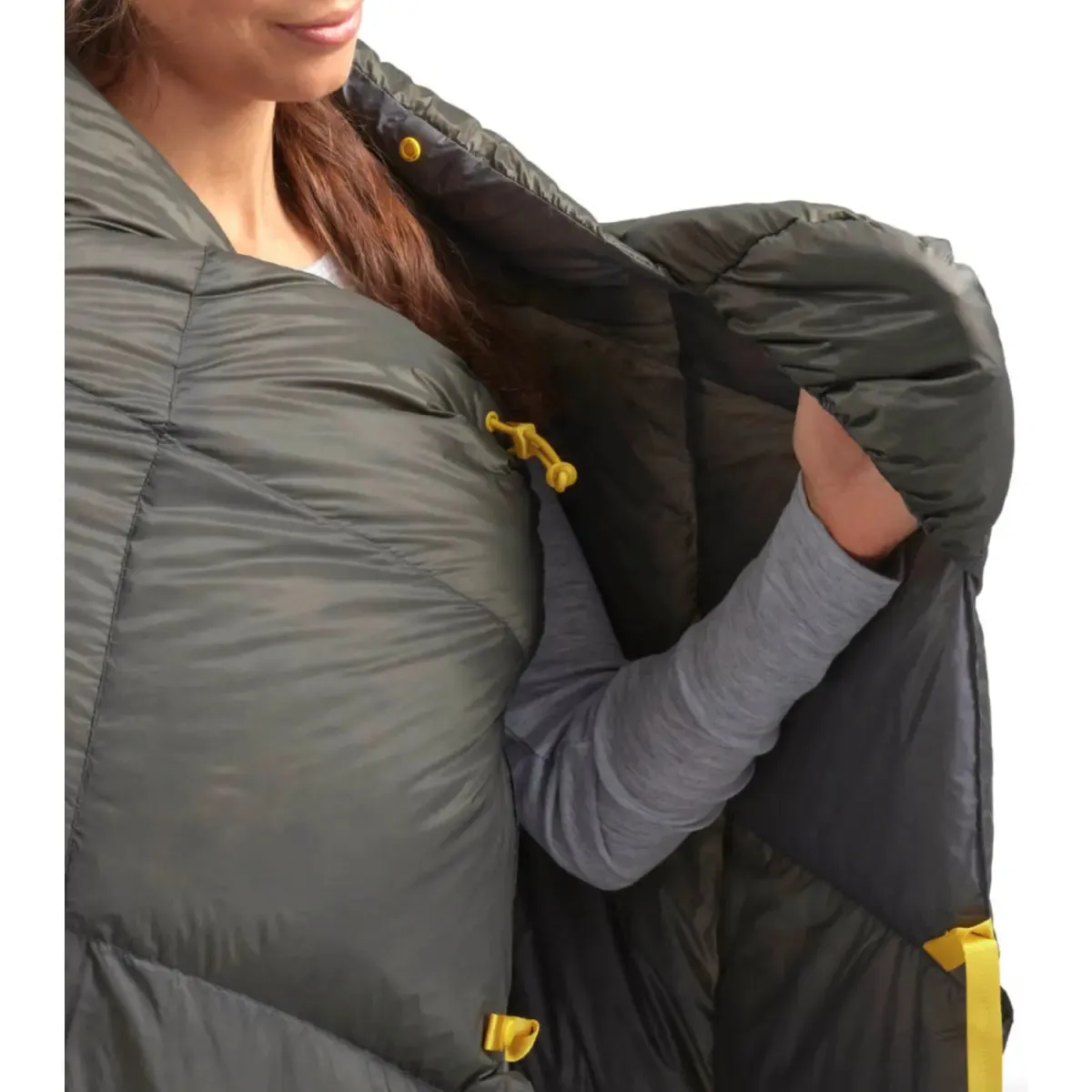 Sea to Summit Ember 7°C / 45°F Ultra Dry Down Quilt (Regular) - Grey