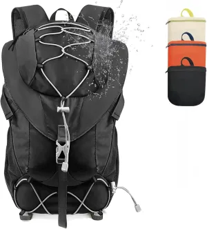 Seektop 20L Waterproof Hiking Backpack - Lightweight Daypack with 8 Pockets & Wet-Dry Compartment for Women Men Outdoor Adventures