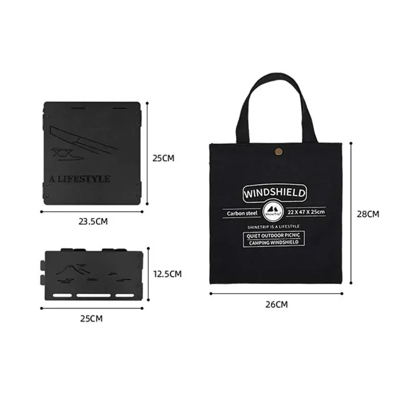 ShineTrip Outdoor Portable Windscreen Pro