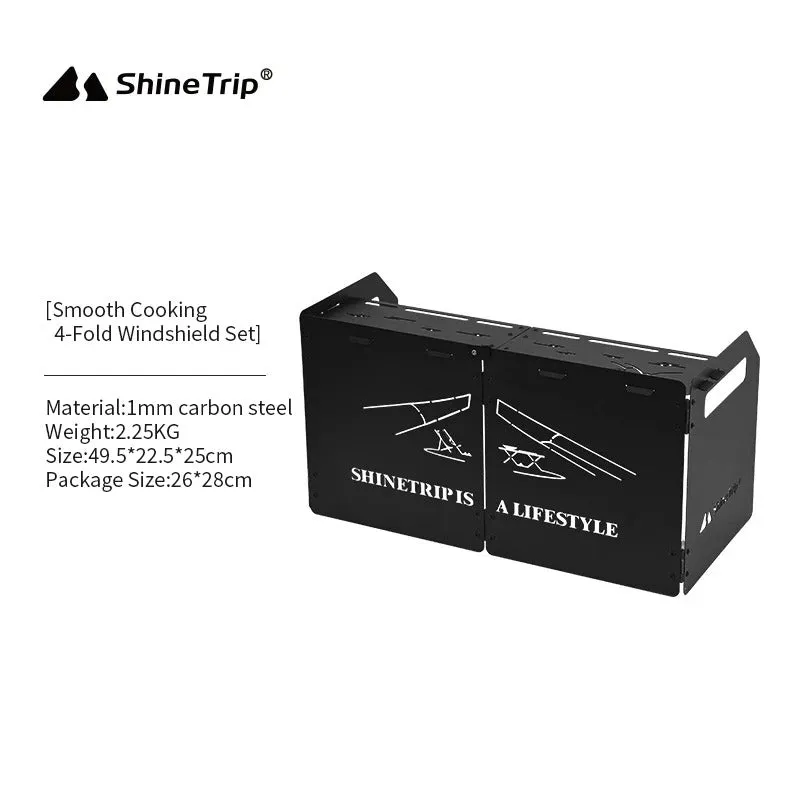 ShineTrip Outdoor Portable Windscreen Pro
