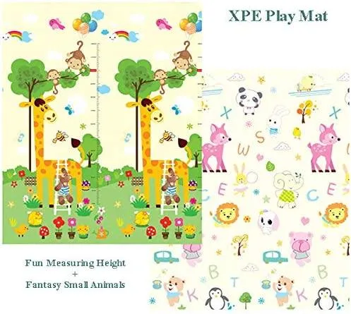 Shining Playmat Foldable King Size Reversible 200x180cm