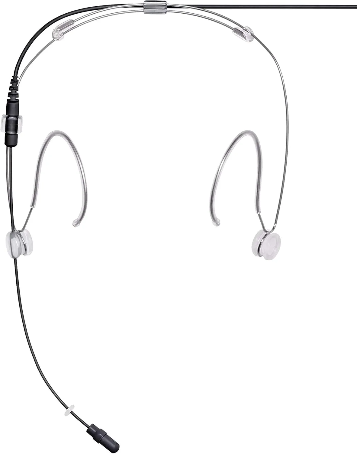 Shure DuraPlex Omnidirectional Headset Microphone, MTQG Connector, Black (DH5B/O-MTQG)