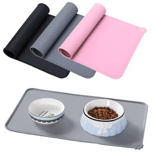 Silicone Dog & Cat Bowl Mat