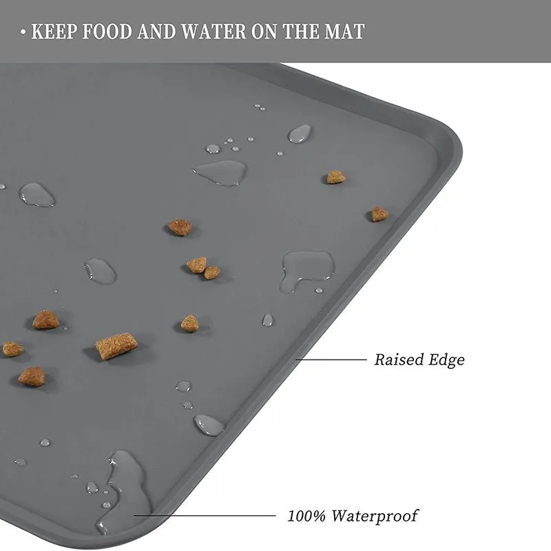 Silicone Dog & Cat Bowl Mat