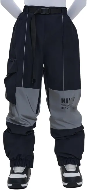 Ski Pants Snow Snowboard Pants Waterproof Insulated Baggy Windproof Hiking Winter Warm for Men Women
