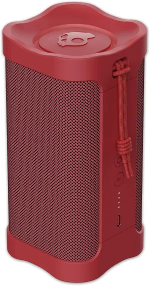 Skullcandy Terrain Wireless Bluetooth Speaker - IPX7 Waterproof Portable Speaker with Dual Custom Passive Radiators, 14 Hour Battery, Nylon Wrist Wrap, & True Wireless Stereo